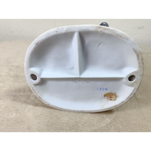 Lefton Bisque Grandpa & Boy Figurine 11" Tall Ceramic #5304 Home Decor Vintage - Picture 11 of 12